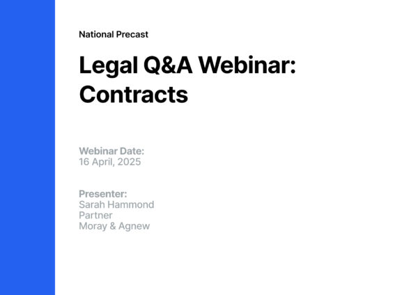 Legal Q&A Webinar: Contracts